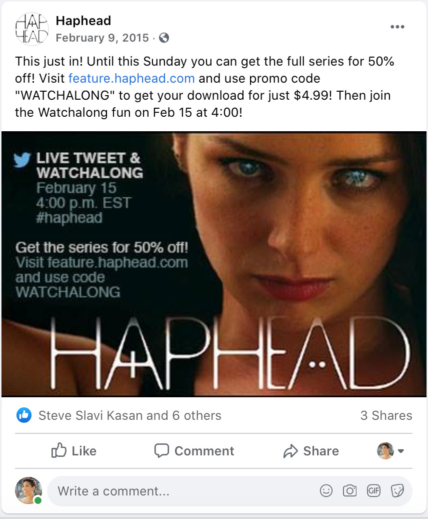 Watch along promotion