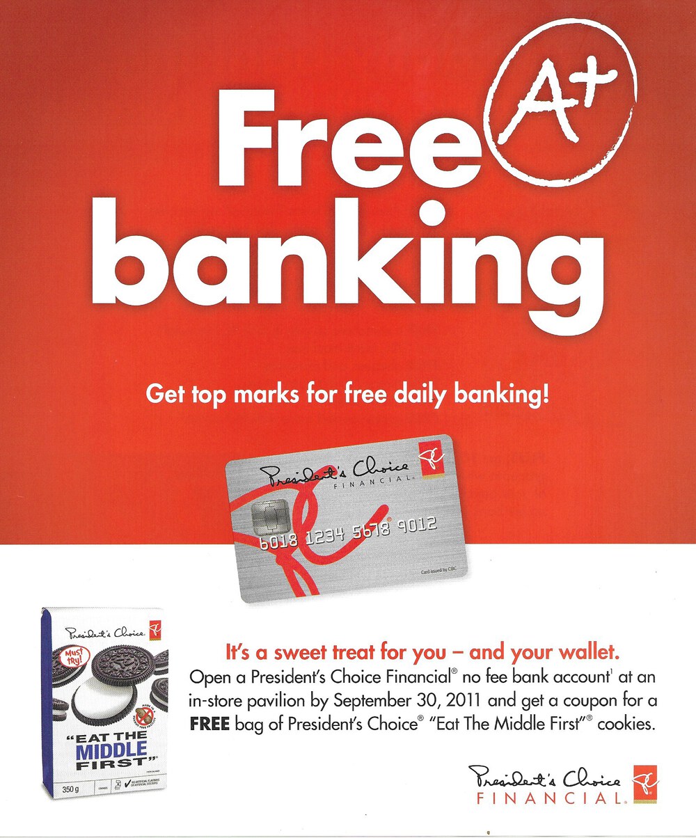 A+ grade, bank card and bag of cookies