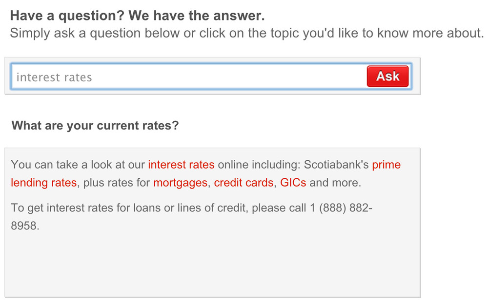 content explaining interest rates