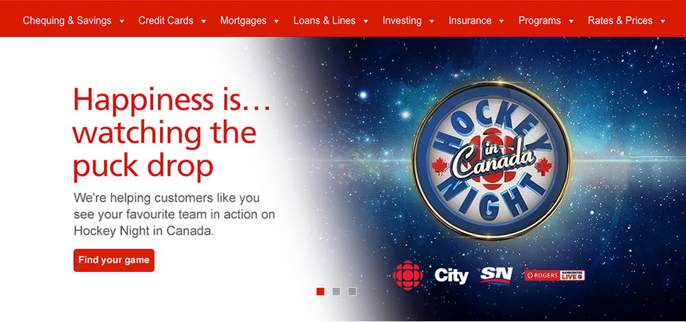 Hockey night in Canada logo