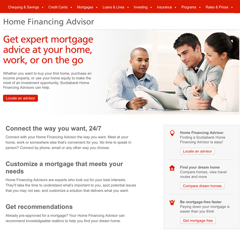 Couple look at papers with their Mortgage expert